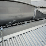 Installazione linee vita su tetto grecato (capannone) | Safety Service, Rosignano, Livorno